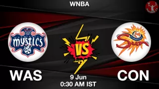 WAS vs CON NBA Match Previews