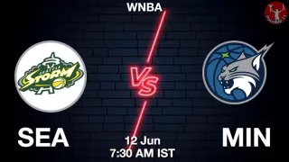 SEA vs MIN NBA Match Previews