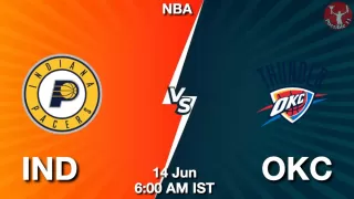IND vs OKC NBA Match Previews