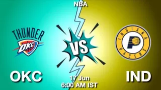 OKC vs IND NBA Match Previews