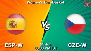 ESP-W vs CZE-W NBA Match Previews