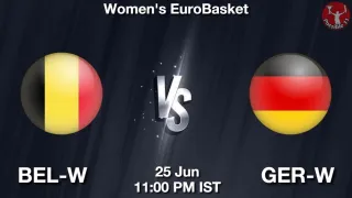 BEL-W vs GER-W NBA Match Previews