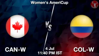 CAN-W vs COL-W NBA Match Previews