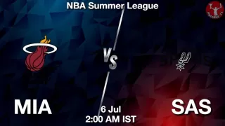 MIA vs SAS NBA Match Previews