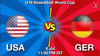 USA vs GER Matcch Previews