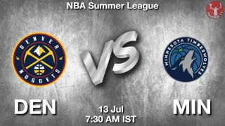 DEN vs MIN NBA Match Previews