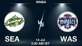 SEA vs WAS NBA Match Previews