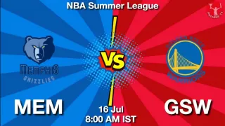 MEM vs GSW NBA Match Previews