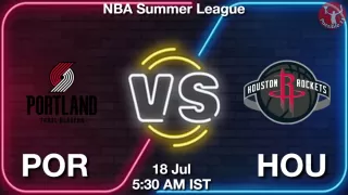 POR vs HOU NBA Match Previews