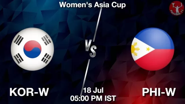 KOR-W vs PHI-W ड्रीम11 भविष्यवाणी, फैंटेसी क्रिकेट टीम - 18 जुलाई 2025