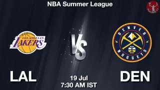 LAL vs DEN NBA Match Previews