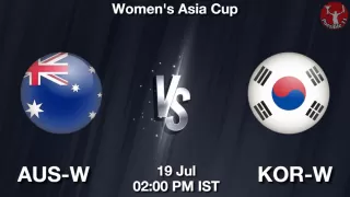 AUS-W vs KOR-W Matcch Previews