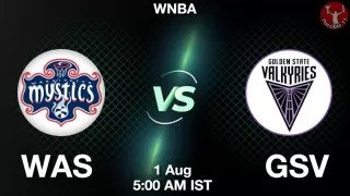WAS vs GSV NBA Match Previews