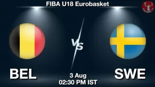 BEL vs SWE Matcch Previews