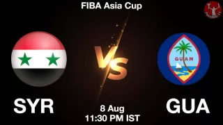 SYR vs GUA Matcch Previews