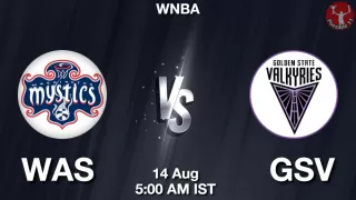 WAS vs GSV NBA Match Previews