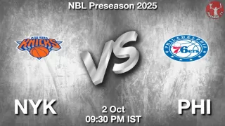 NYK vs PHI NBA Match Previews