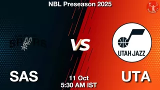 SAS vs UTA NBA Match Previews
