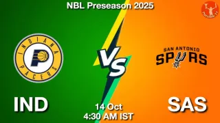 IND vs SAS NBA Match Previews