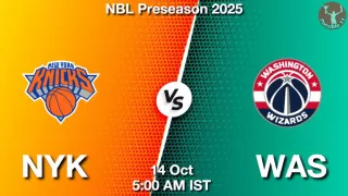 NYK vs WAS NBA Match Previews