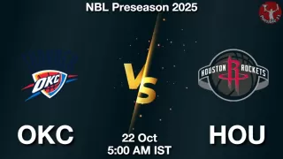 OKC vs HOU NBA Match Previews