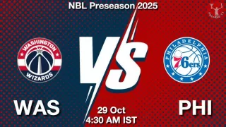 WAS vs PHI NBA Match Previews