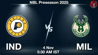 IND vs MIL NBA Match Previews