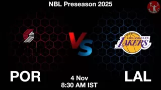 POR vs LAL NBA Match Previews