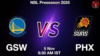GSW vs PHX NBA Match Previews