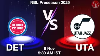 DET vs UTA NBA Match Previews