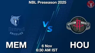 MEM vs HOU NBA Match Previews