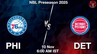 PHI vs DET NBA Match Previews