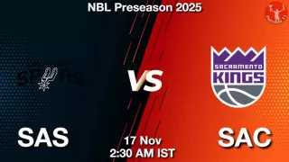 SAS vs SAC NBA Match Previews