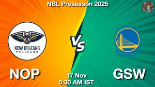 NOP vs GSW NBA Match Previews