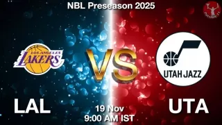 LAL vs UTA NBA Match Previews