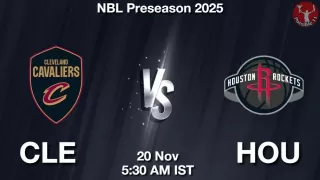 CLE vs HOU NBA Match Previews