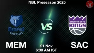 MEM vs SAC NBA Match Previews