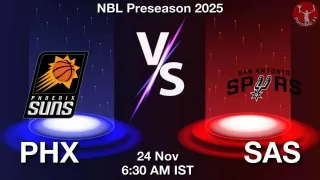 PHX vs SAS NBA Match Previews