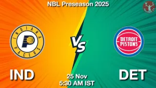 IND vs DET NBA Match Previews