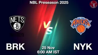 BRK vs NYK NBA Match Previews