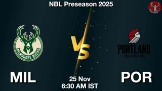 MIL vs POR NBA Match Previews