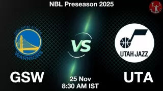 GSW vs UTA NBA Match Previews