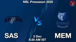 SAS vs MEM NBA Match Previews