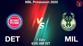 DET vs MIL NBA Match Previews