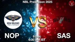 NOP vs SAS NBA Match Previews