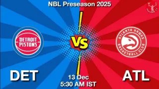 DET vs ATL NBA Match Previews