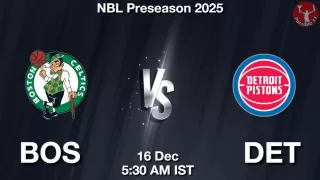 BOS vs DET NBA Match Previews