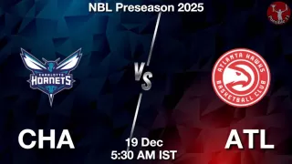 CHA vs ATL NBA Match Previews
