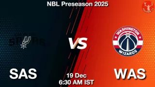 SAS vs WAS NBA Match Previews