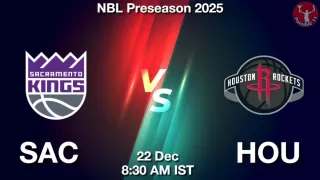 SAC vs HOU NBA Match Previews
